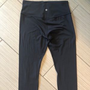 Lululemon Align Pants, 25”, Size 10 - Black